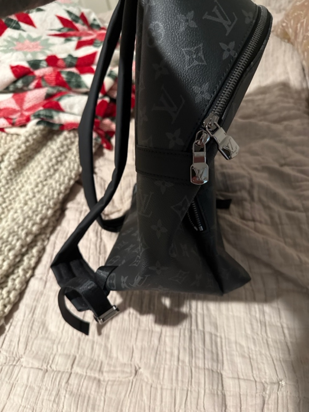 Louis Vuitton Black Monogram Eclipse Backpack - Picture 4 of 5